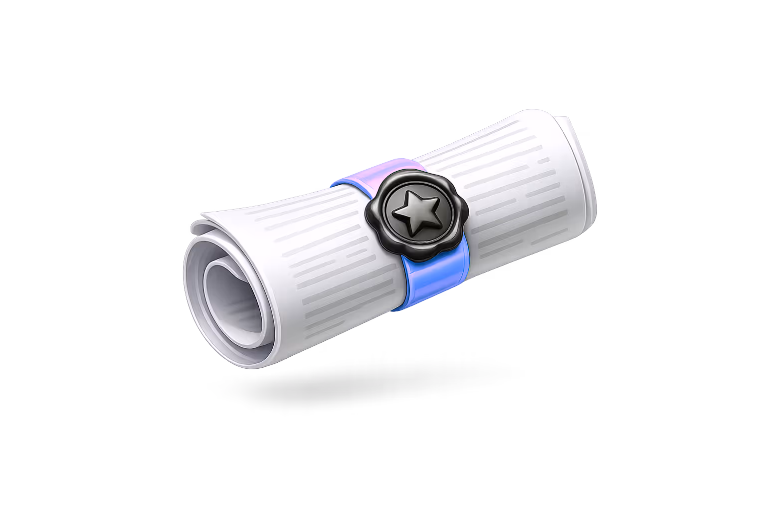 A rolled Stack Gazette newspaper with a star seal — independent reviews of AI and marketing tools